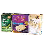 白バラ厳選素材 こだわり大山アイスバーセット｜大山こだわりミルク・味濃い抹茶・ラムレーズンの3種21本ギフト